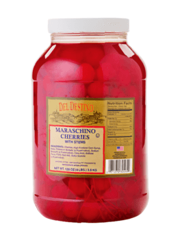 Cherries, Marachino, With Stem
