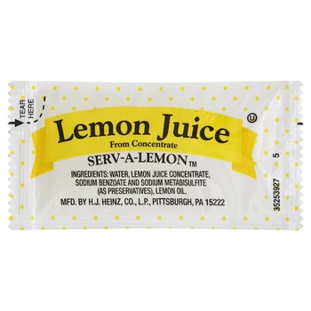 Juice, Lemon, Single-Serve, Packets