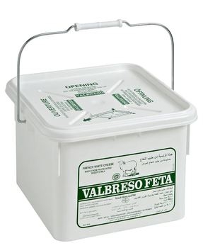 Cheese, Feta, French, Pail, Valbreso