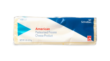 Cheese, Processed, American, White, Sliced, 120, Ezpick