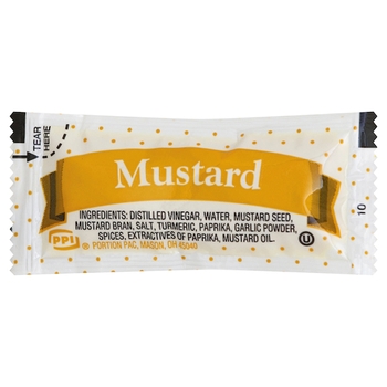 Mustard, Yellow, Portion Packets