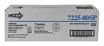 Tape, Register, Roll, Thermal, 1 Ply, 2.25" x 80'