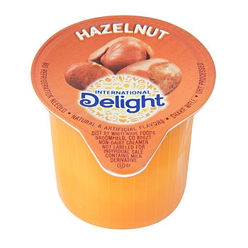 Creamer, Hazelnut, Liquid, 0.5164 oz
