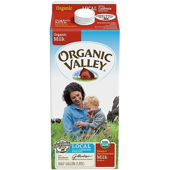 Milk, Organic, Whole, UHT