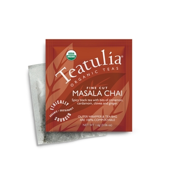 Masala Tea, Wrapped Bags, Organic
