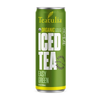 Green Iced Tea, Canned, Organic