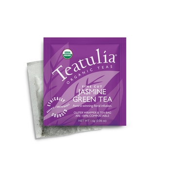 Jasmine Green Tea, Wrapped Bags, Organic
