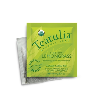 Lemongrass Tea, Wrapped Bags, Organic