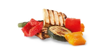 Vegetables, Mixed, Grilled, Frozen