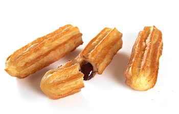 Churros, Chocolate, Filled, Ready To Fry, 4", Frozen