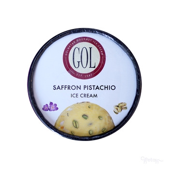 Ice Cream, Single-Serve, Saffron Pistachio