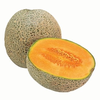 Melon, Cantaloupe, Halves