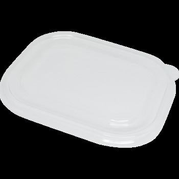 Lid, For Fiber Box, Clear, Compostable, 20-48 oz