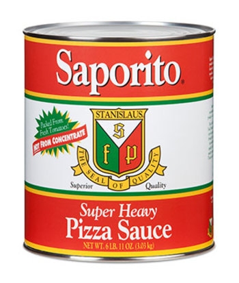 Sauce, Pizza, Saporito, Super Heavy, With Fresh Basil
