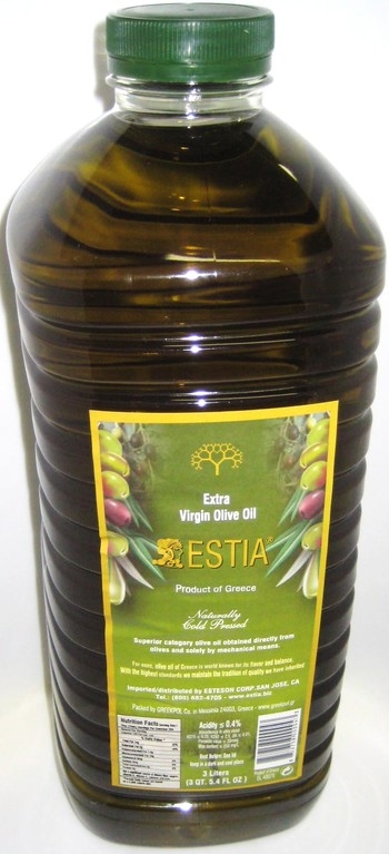 Oil, Extra Virgin Olive, Greek, Estia