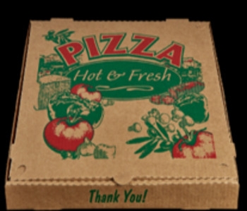 Box, Pizza, Kraft, Hot&Fresh, 20", 1 7/8" Deep