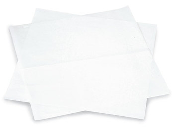 Wrap, Paper, White, Grease Resistant, 12 x 12