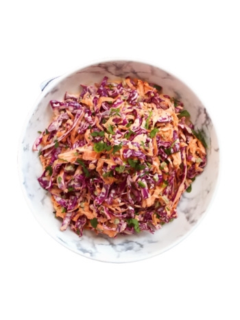 Coleslaw, w/Carrot & Red Cabbage