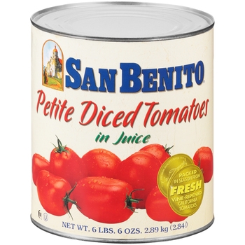 Tomato, Diced, Petite, In Juice