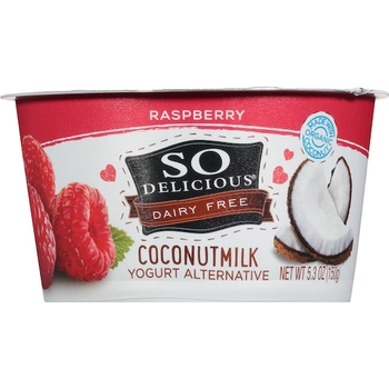 Milk Alternative, Yogurt, Coconut Raspberry