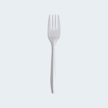 Cutlery, Fork, Heavy Weight, White, Pp, 25.6G
