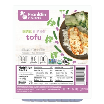 Tofu, Extra Firm, Organic