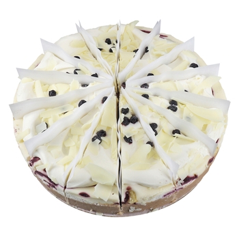 Cheesecake, Blueberry Cobbler White Choc, 14 Sl