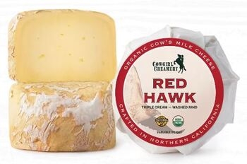 Cheese, Red Hawk, Triple Cream, Wash Rind, Organic