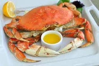Crab Dungeness Meat Fresh 5 Lb Avg