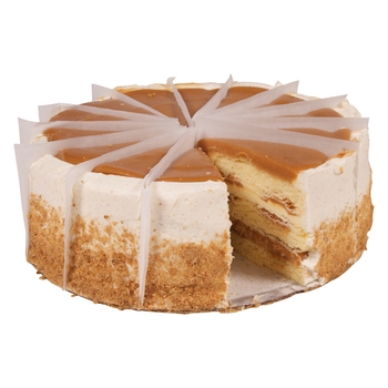 Dessert, Cake, Slt Crml Van Crnch, 14 Slc, 4.875 Lbs