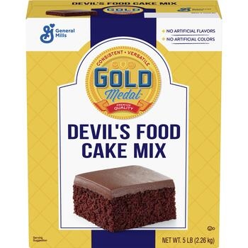 Mix, Baking, Devil's Food Cake
