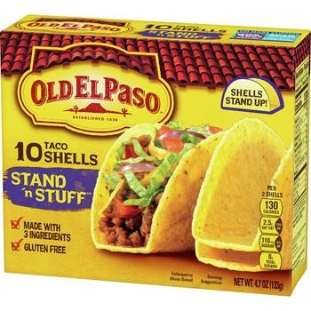 Taco, Stand 'N Stuff, Shells