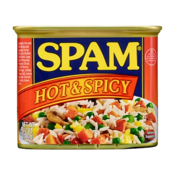 Spam, Pork, Hot & Spicy