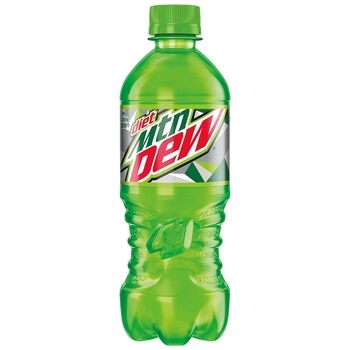 Soda, Diet Mountain Dew, Large Loose Pack