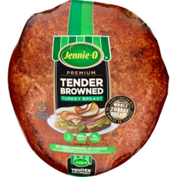 Turkey, Deli, Breast, Browned, Pan Style, 2 ct, 17 lb avg