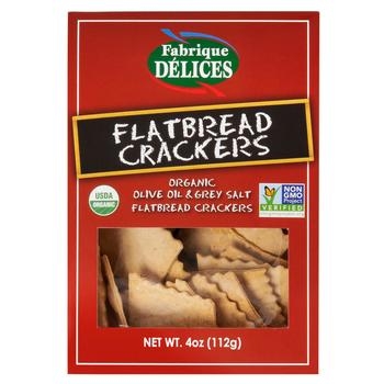 Flatbread Crackers, Organic / Non-Gmo