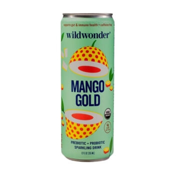 Mango Gold, Sparkling, Probiotic Drink
