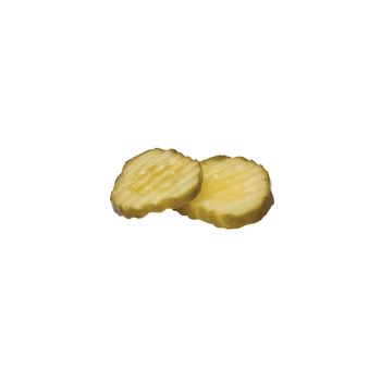 Pickle, Dill, Chip, 1/8" Crinkle Cut, 400/500