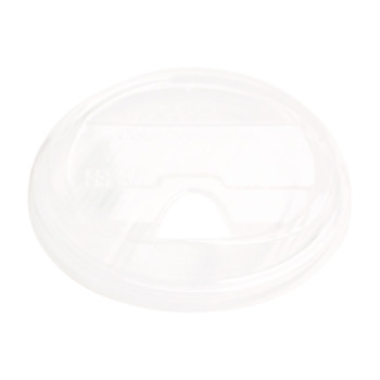 Lid, Cup, Cold, Pla, No Straw, Compostable, 9-24 Oz