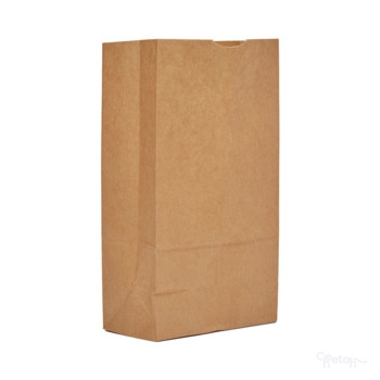 Bag, Paper, Kraft, 12#, Narrow Base
