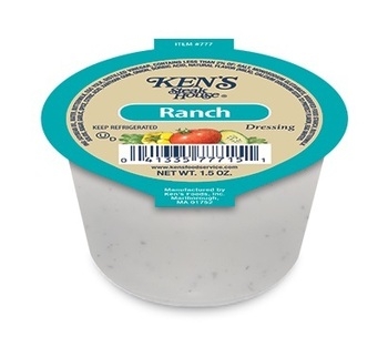 Dressing, Ranch, Cup, Pc, Kens