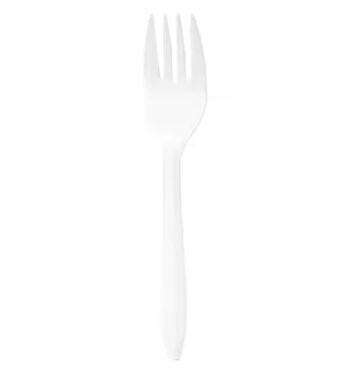 Cutlery, Fork, Medium, White, PP