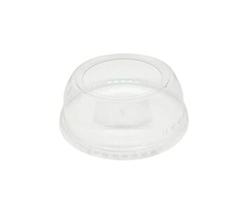 Lid, Plastic, Dome, Wide Hole, 98mm Dia