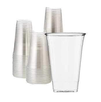 Cup, Plastic, Clear, 24 Oz, 98mm Dia