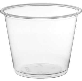 Cup, Portion, Plastic, Clear, 5.5 Oz