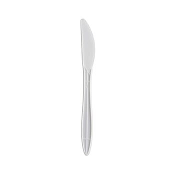 Cutlery, Knife, Medium Weight, White, PP, 2.5G