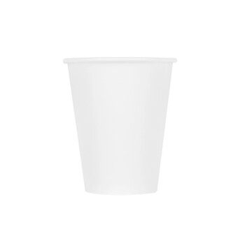 Cup, Hot, Paper, White, 8 Oz